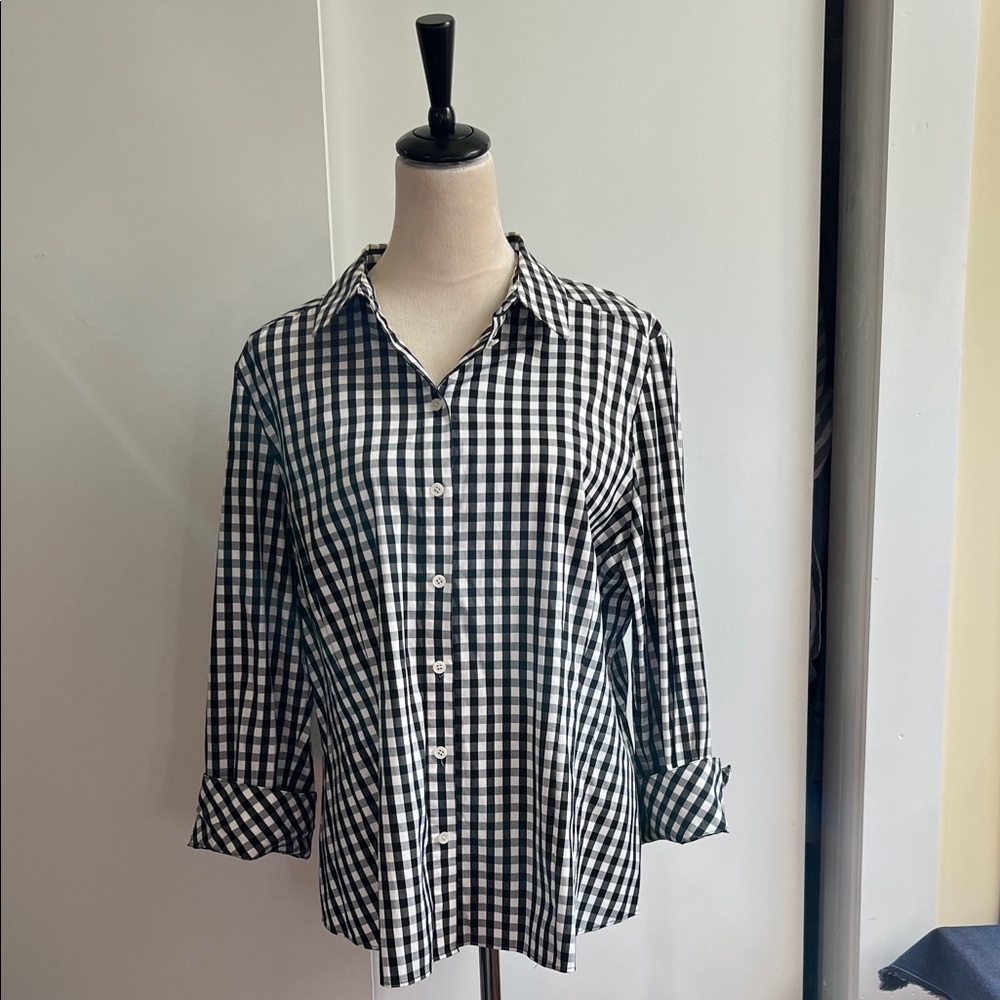 Lafayette 148 sz 16 classic button down